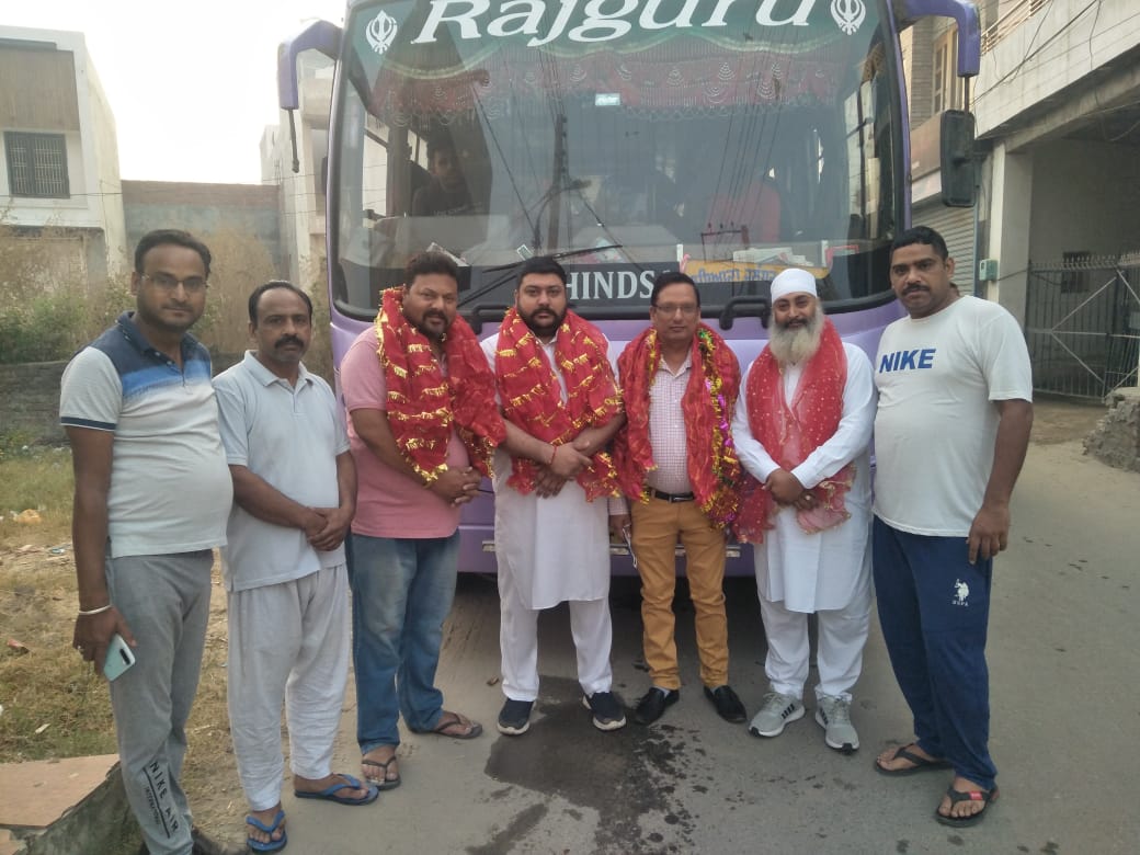 माँ चिंतपूर्णी यात्रा की 14वी मासिक बस रवाना : अतुल कपूर