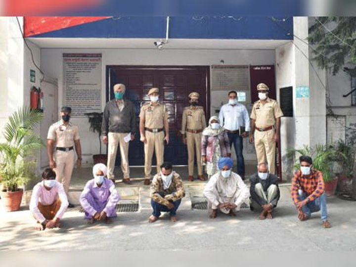 फर्जी आधार कार्ड से जमानत कराने वाले 7 गिरफ्तार