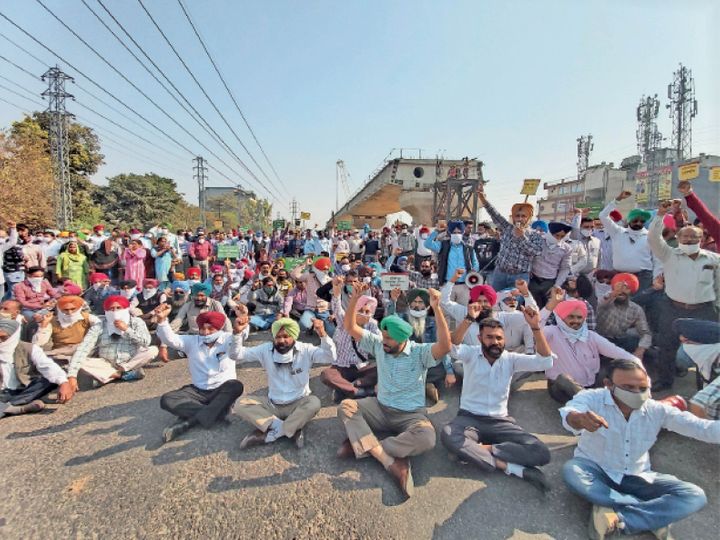 पीएयू की मुलाजिम यूनियनों का धरना 24 दिनों से जारी