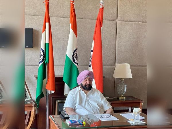 पीएम मोदी के साथ पंजाब सीएम कैप्टन अमरेंद्र सिंह की खास चर्चा :