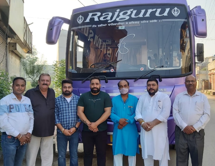 ब्रदर सेवा दल की तरफ से गगन के टीले के लिए बस रवाना : नितिन भंडारी