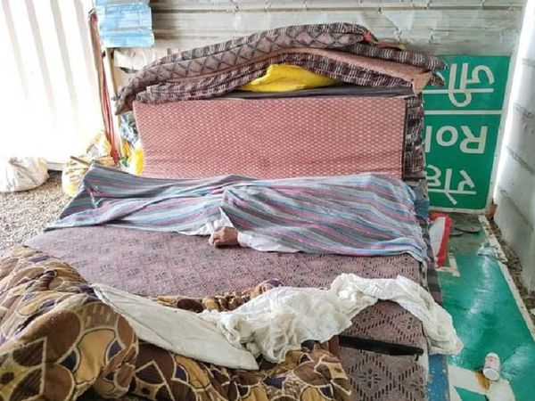 जींद के खटकड़ कलां में टोल प्लाजा पर चल रहे धरने में किसान ने जहर खाकर दी जान