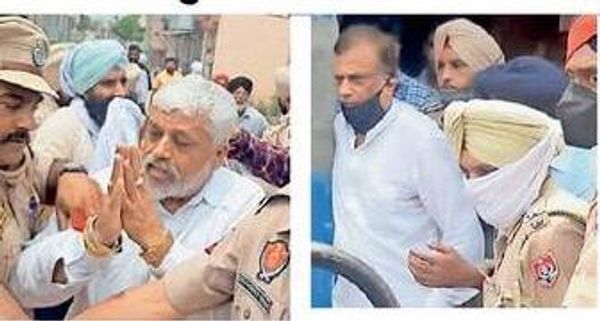 राजपुरा में भाजपाइयों को पुलिस ने रात 3 बजे कराया मुक्त