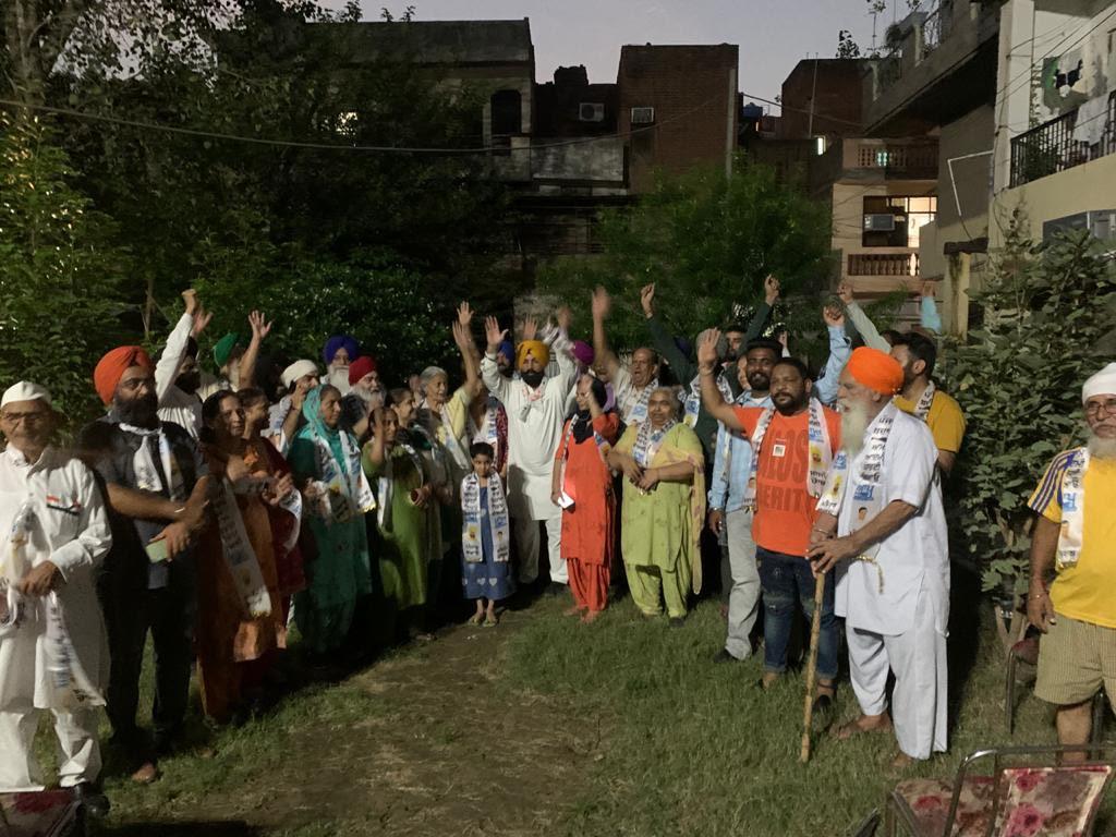 आप की जनहितैषी नीतियों से हर वर्ग प्रभावित : कुलवंत सिद्धू