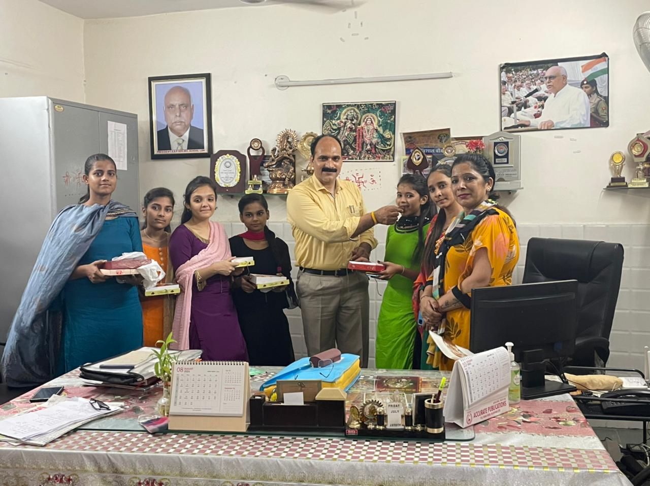 एस डी पी सीनियर सकेंडरी स्कूल का बाहरवीं कक्षा का परिणाम शत प्रतिशत आया : बलराज भसीन