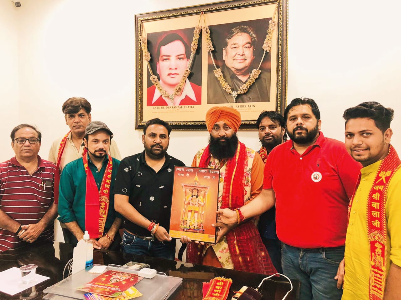 श्री बालाजी मंदिर में हवन यज्ञ व संध्या चौंकी आयोजित