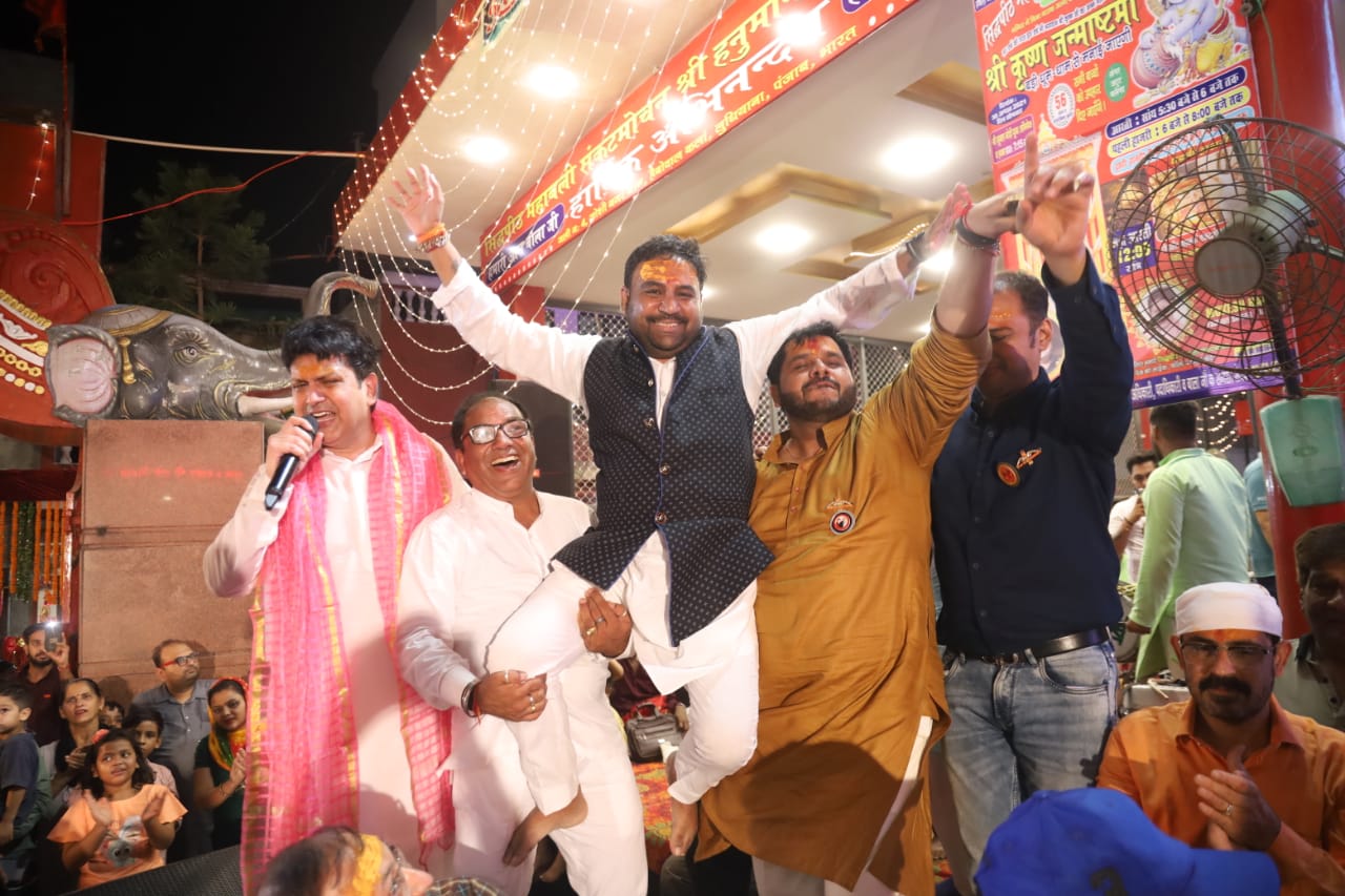 वृन्दावन धाम बना सिद्व पीठ महाबली संकटमोचन श्री हनुमान मंदिर : प्रधान अमन जैन