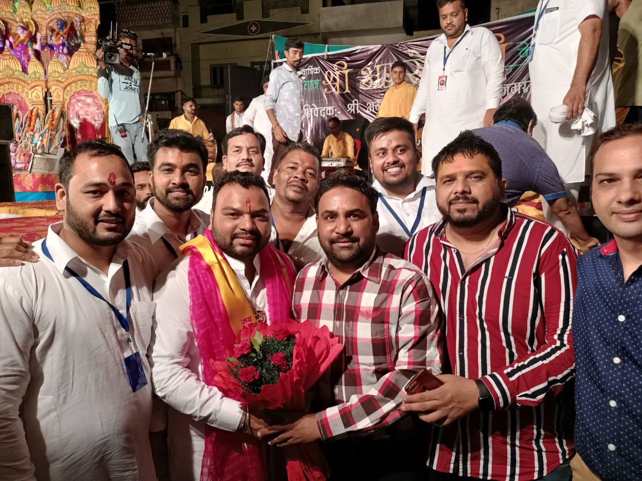 श्री बालाजी मंदिर में विधिविधान के साथ मां भगवती के पवित्र नवरात्रे पर्व आरम्भ : अमन जैन