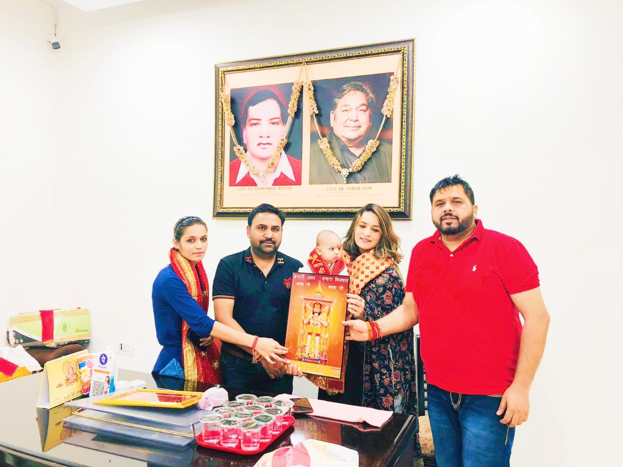 मंदिर प्रांगण में नवमीं के दिन महाकंजक पूजन : अमन जैन