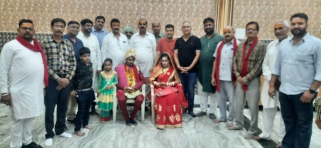 दशहरा कमेटी ने सीता स्वयंवर पर कराई जरूरतमंद कन्या की शादी : प्रधान विशाल बौबी