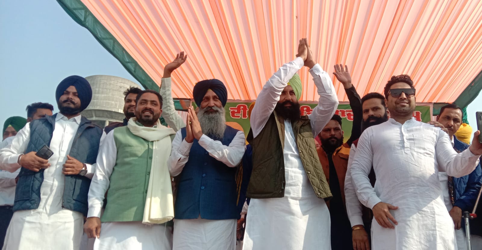 लोक इंसाफ पार्टी की पहली रैली हल्का उत्तरी में “भ्रष्टाचार को समाप्त करने की 117 शपथ” के तहत आयोजित की गई