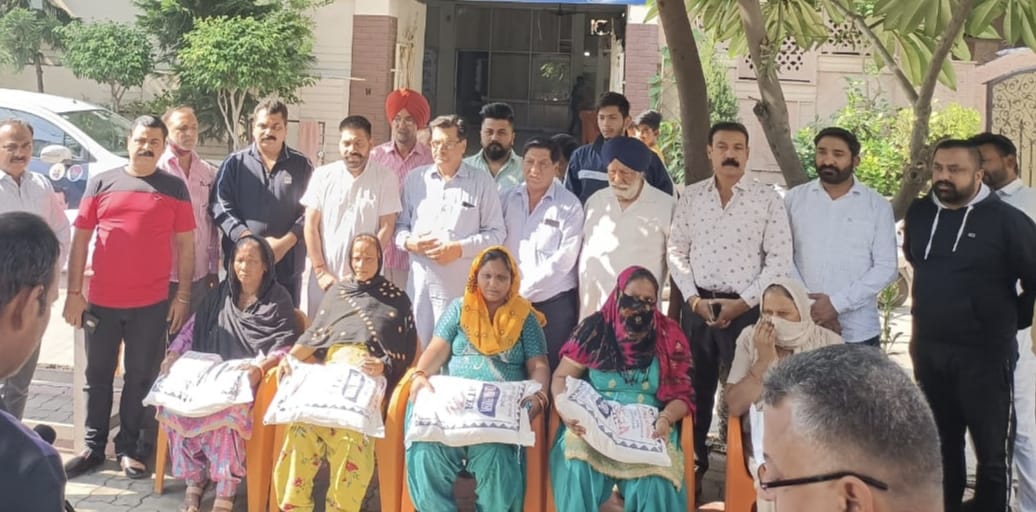 सर्व धर्म वेलफेयर सोसाइटी की तरफ से 193वा मासिक राशन वितरण समारोह सम्पन : बग्गा