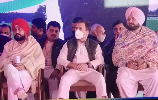 पंजाब में कांग्रेस का सीएम चेहरा चरणजीत चन्नी :