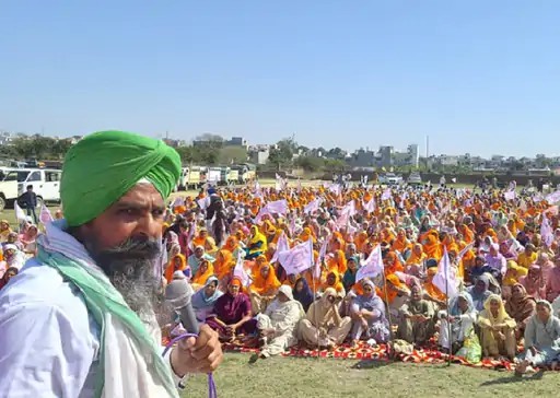 वूमेन्स डे पर महिला किसानों की हुंकार :