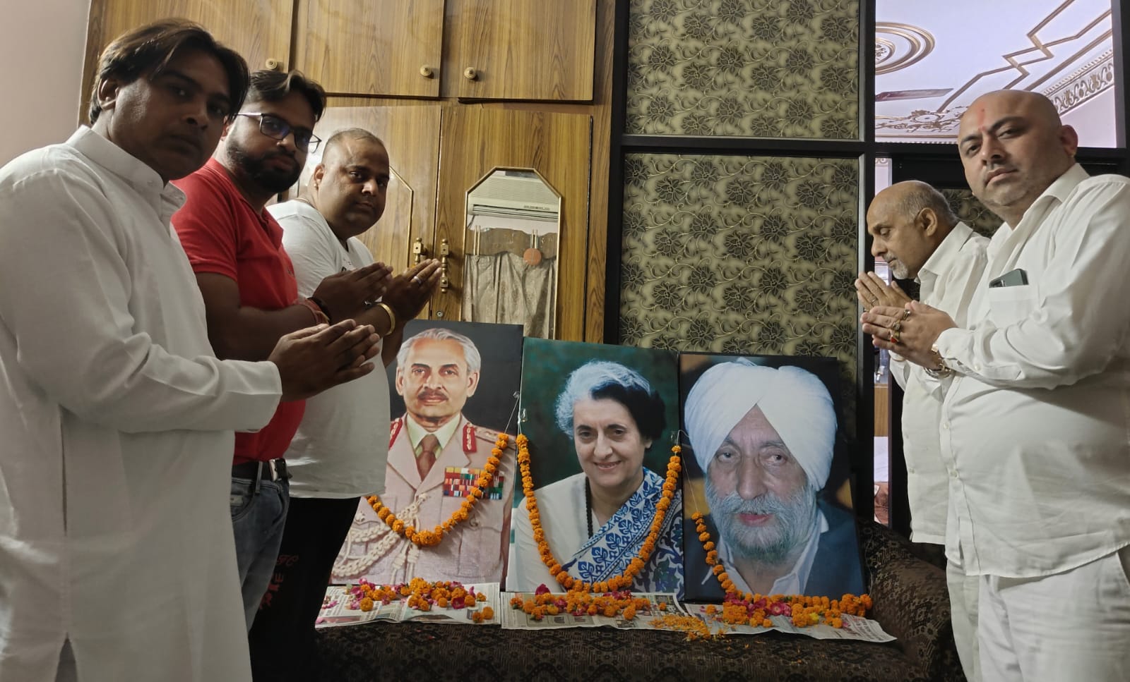 शिवसेना समाजवादी द्वारा ऑप्रेशन ब्लू स्टार में शहीद हुए जवानो को दी शर्धांजलि : हन्नी भारद्वाज/विशाल मदान