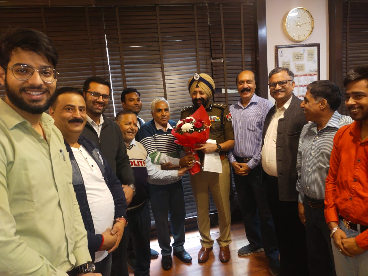 पंजाब प्रदेश व्यापार मंडल ने किया पुलिस कमिश्नर मनदीप सिंह सिद्धू को सम्मानित : सुनील मेहरा