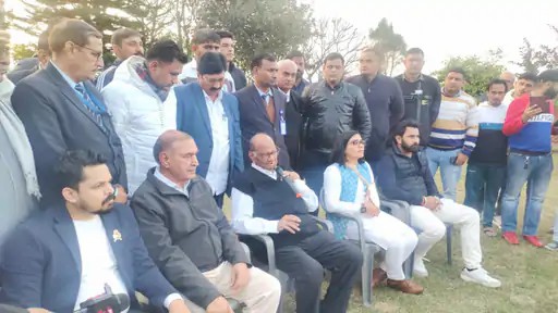 करनाल पहुंचे एनसीपी अध्यक्ष शरद पवार :