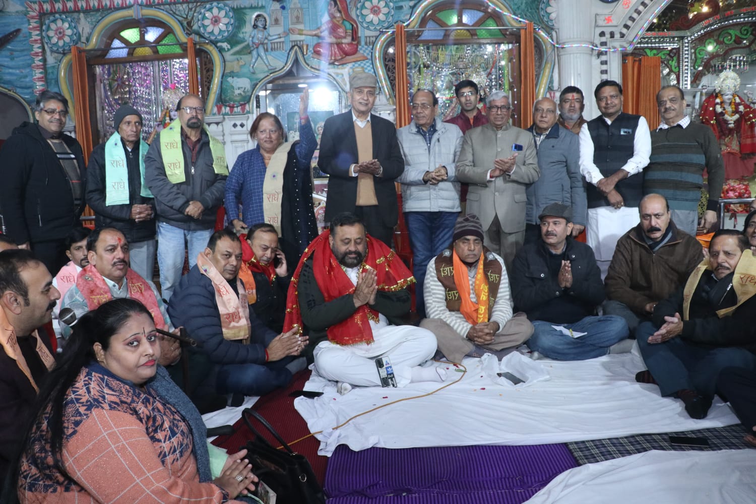 भोलेबाबा के दिव्य रथ को छू लेने मात्र से जीवन सफल हो जाता है : रजनीश धीमान