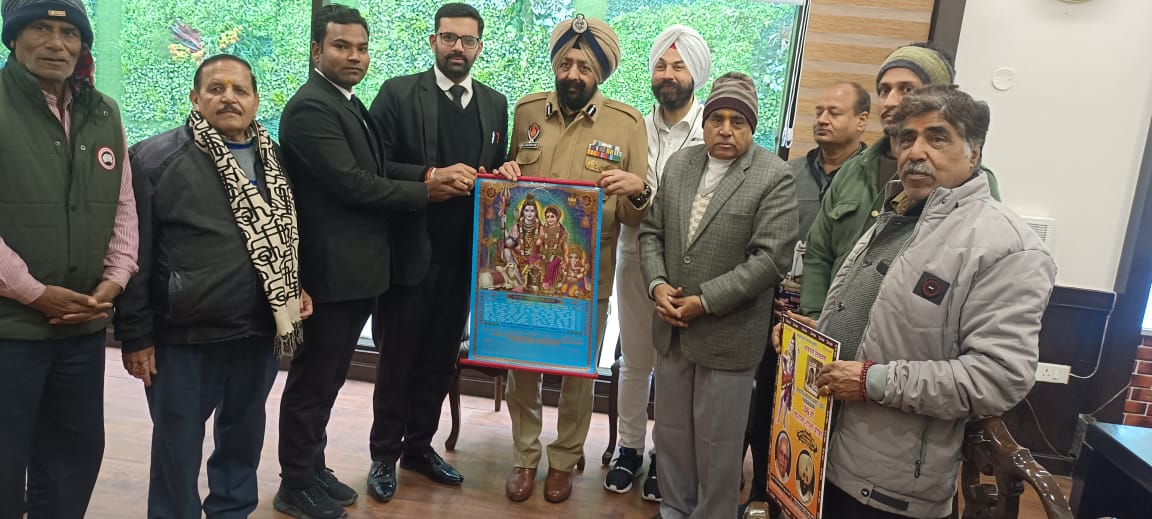 36वीं शिवरात्रि शोभायात्रा पर सुरक्षा और ट्रैफिक के पुख्ता प्रबंध किए जाएंगे : सीपी मनदीप सिद्धू