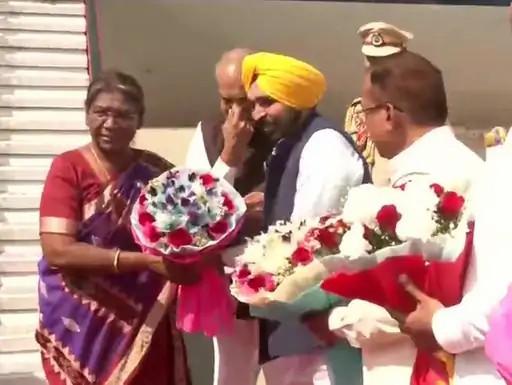 अमृतसर में राष्ट्रपति द्रौपदी मुर्मू :