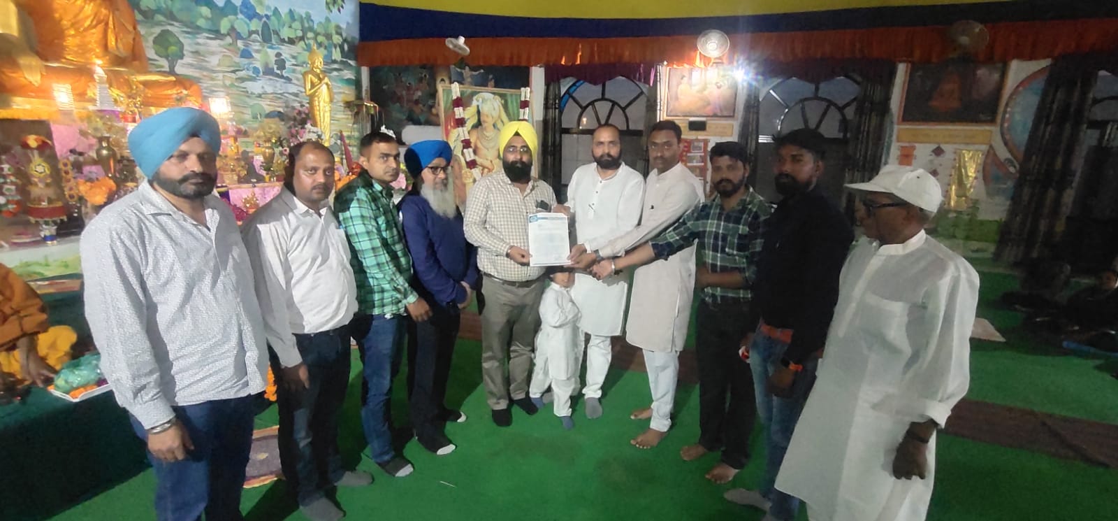 ਮੋਰਿਆ ਸਮਾਜ ਵੱਲੋ ਜ਼ਿਲ੍ਹਾ ਯੋਜਨਾ ਬੋਰਡ ਦੇ ਚੇਅਰਮੈਨ ਨੂੰ ਦਿੱਤਾ ਮੰਗ ਪੱਤਰ : ਸ਼ਰਨਪਾਲ ਮੱਕੜ