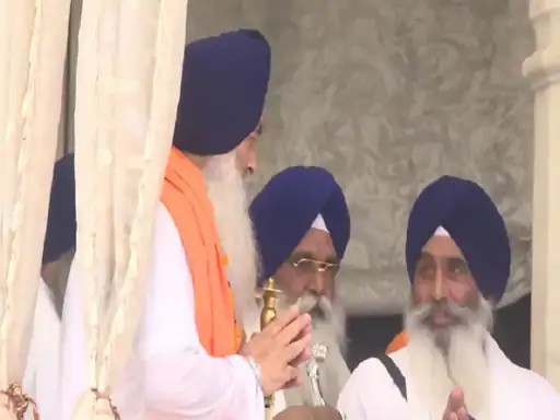 जत्थेदार ज्ञानी रघबीर ने श्री अकाल तख्त साहिब का पदभार संभाला :