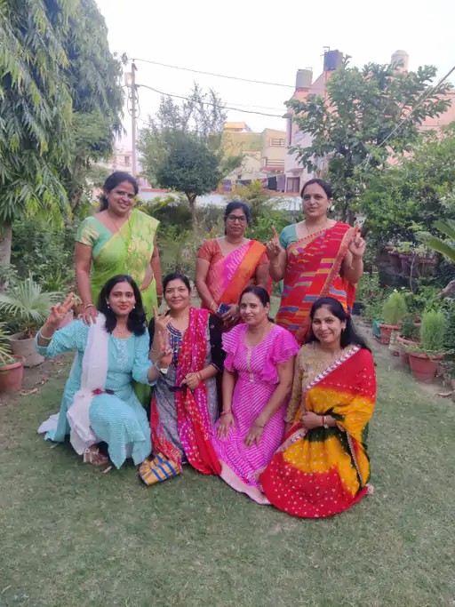 राधिका ग्रुप ऑफ भरतपुर की सदस्यों ने मनाया “आया सावन झूम’ के कार्यक्रम : डिंपल मित्तल